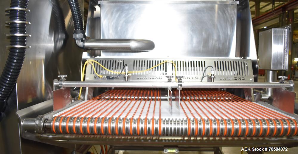Used Quantum Model P200 Pepperoni Topping Applicator